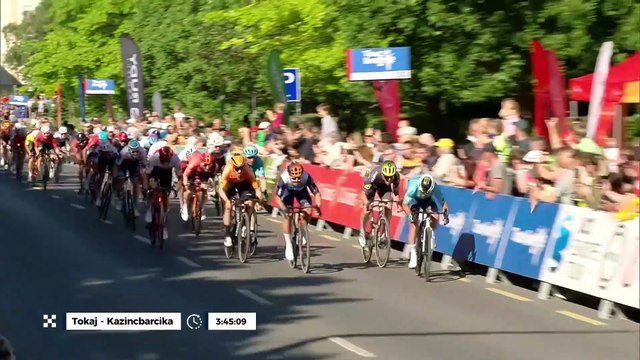 Cycling - Tour de Hongrie 2024 - Mark Cavendish wins Stage 2, Sam Welsford stopped by Dylan Groenewegen !