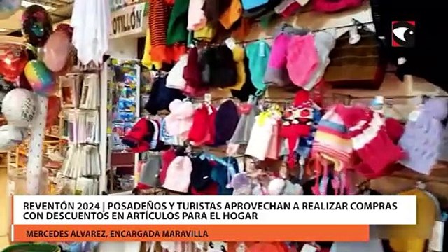 Reventón 2024 | Posadeños y turistas aprovechan a realizar compras con descuentos en artículos para el hogar