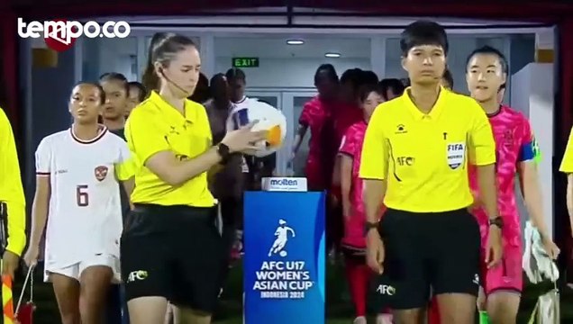 Timnas Putri Indonesia Kalah 0-12 dari Korea Selatan di Piala Asia Putri U-17