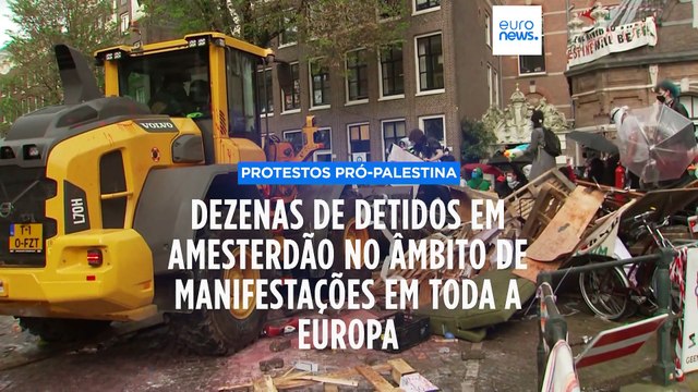 Polícia reprime manifestações pró-Palestina em várias universidades