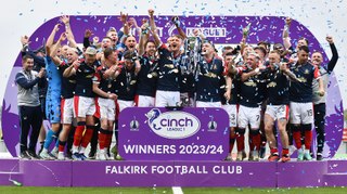 Falkirk FC League One Trophy Day