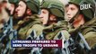 Lithuania Says Putin Won't Use Nukes If Troops Sent To Ukraine, Russia Slams Macron's 