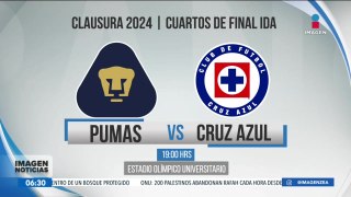 Pumas y Cruz Azul arreglaran cuentas pendientes en la liguilla | Imagen Deportes