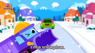 Winter Vehicle Friends Car Songs for Kids Pinkfong Baby Shark Official