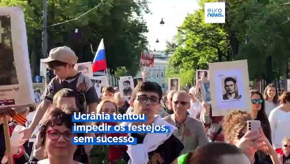 Russos celebram o Dia da Vitória em Viena