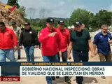 Autoridades Nacionales inspeccionan obras de vialidad ejecutadas en el estado Mérida
