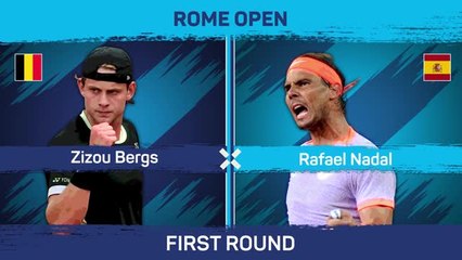 Скачать видео: Nadal fights back to beat Bergs