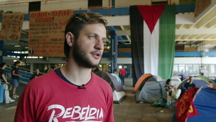 Alunos da USP unidos contra a guerra em Gaza