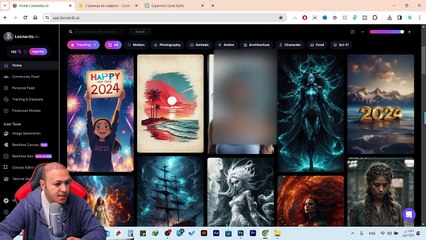 .شرح موقع leonardo ai البديل الأقوى والأروع لموقع midjourney للتصميم بالذكاء الإصطناعى
