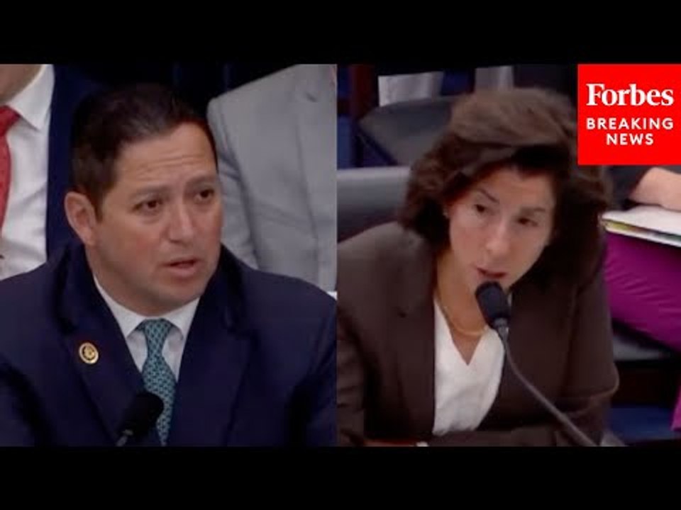 ‘Iran Is Eating America’s Lunch’: Tony Gonzales Presses Sec. Raimondo On Illicit Exports To Iran