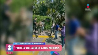 Policía Vial agrede a golpes a dos mujeres | #ImagenNoticiasGDL co.n #FabiolaAnaya