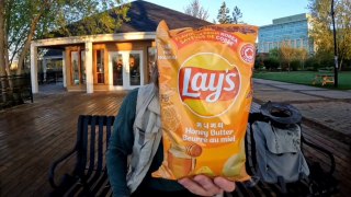 New Lay's Honey Butter Korea Flavor Chips Review Canada