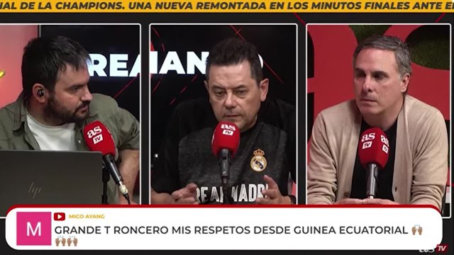 Roncero contesta a las quejas del Bayern