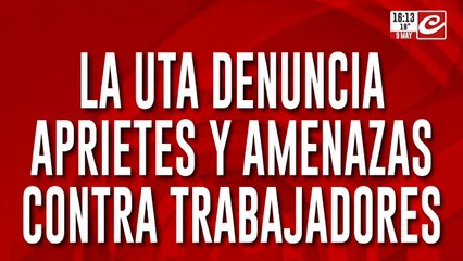 La UTA denuncia aprietes y amenazas contra trabajadores