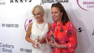 Gretchen Pace and Diane Lane 2024 Women’s Guild Cedars-Sinai Spring Luncheon Red Carpet
