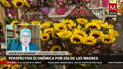 Estiman derrama económica de 4 mil 500 mdp  por Día de las Madres en CdMx