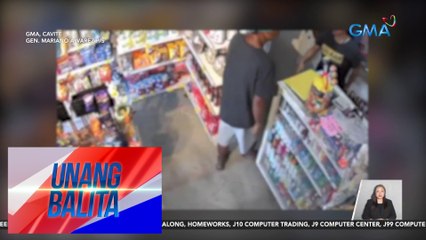 Pananaksak sa isang babae sa tindahan, nahuli-cam | UB