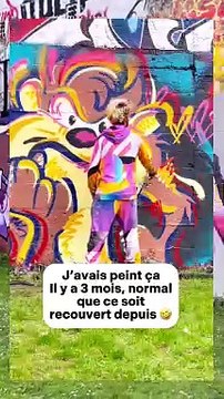 Le street art et le graffiti sont un art éphémère !