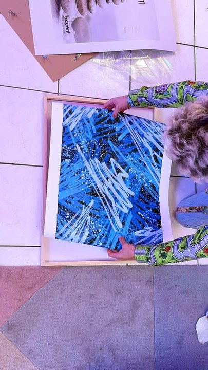 J’expose un nouvel artiste dans mon studio : Seen ! Tu connais ?