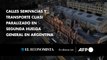 Calles semivacías y transporte cuasi paralizado en segunda huelga general en Argentina
