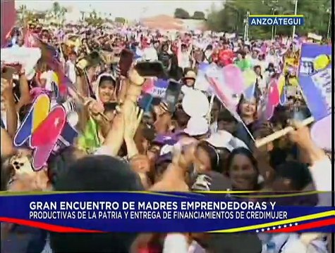 Pdte. Maduro participa en el Gran Encuentro de Madres Emprendedoras y Productivas de la Patria