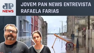 Gaúcha que vive em São Paulo fala do drama da família no Rio Grande do Sul