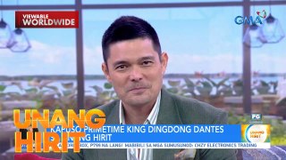 Primetime King Dingdong Dantes, Kapuso pa rin! | Unang Hirit