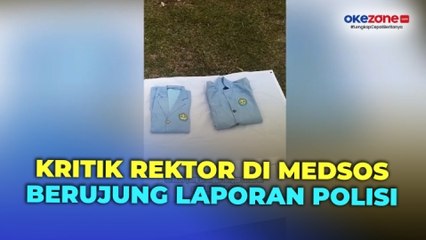 Tak Terima Kritik di Medsos, Rektor Unri Laporkan Mahasiswanya ke Polisi