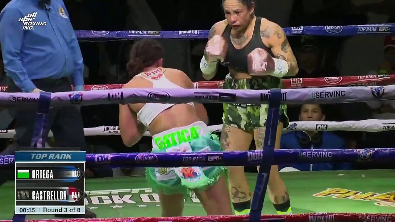 Eveling Junieth Ortega vs Yanissa Castrellon (08-03-2024) Full Fight