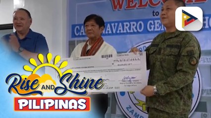 P80.9-M na tseke, ibinigay sa Camp Navarro General Hospital sa WESTMINCOM Medical Facility sa Zamboanga City