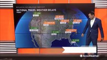 Storms to cause travel problems for some in the eastern US this Friday
