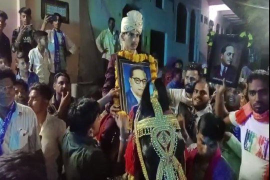 Jajajpur Bhilwara : आजादी के बाद पहली बार बरोदा गांव में निकली दलित भाई-बहन की बिंदोली