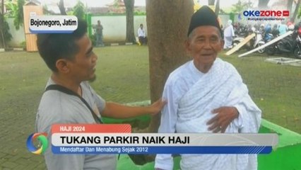 Tukang Parkir Naik Haji dari Kumpulkan Uang Jasa Penitipan Motor
