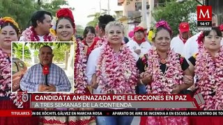 Amenazan de muerte a candidata del PT en Oaxaca
