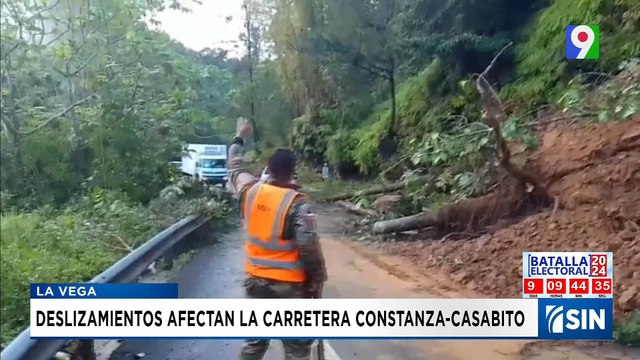 Constanza - Casabito afectados por deslizamiento de tierra | Emisión Estelar SIN con Alicia Ortega
