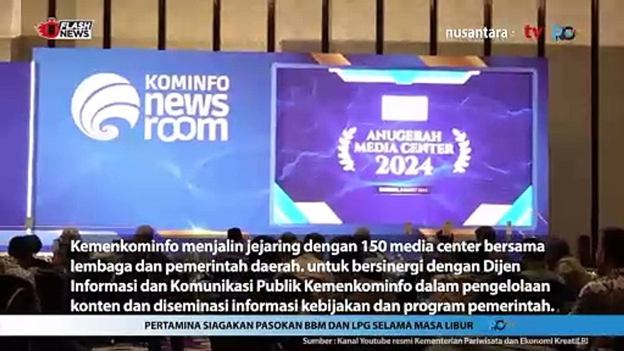 Wamen Nezar Patria Sebut Jejaring Media Center Sudah Menjadi Content Factory Besar di Indonesia