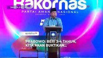 Prabowo Ungkap dalam Waktu 3-4 Tahun Akan Buktikan Bawa Kesejahteraan untuk Seluruh Rakyat