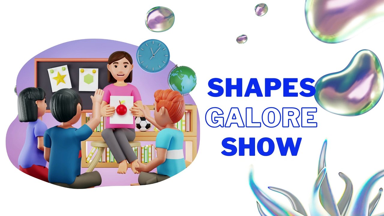 Zhingalala Shapes Creativity Exploring Hearts, Stars and Ovals|A Magical Journey for Little Learners