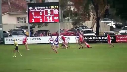 Jarrad Lynch match vision v South Bendigo. Round 4, 2024.