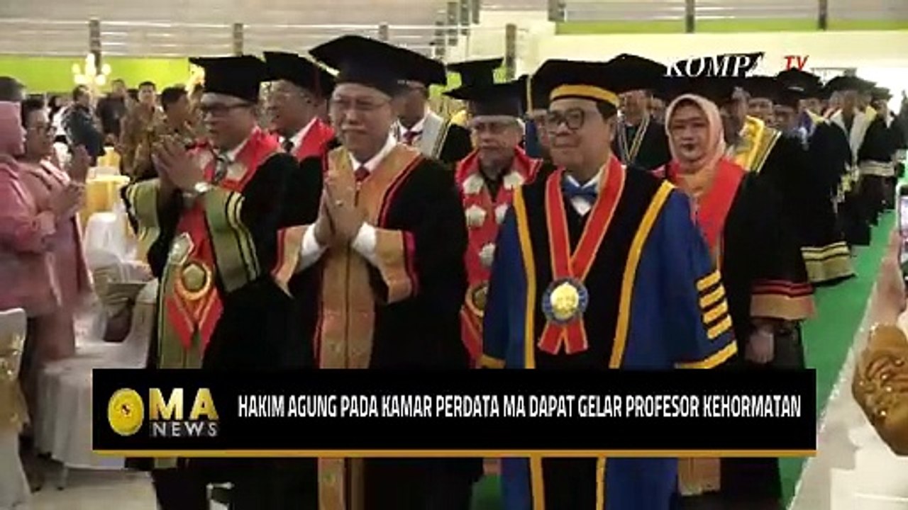 Hakim Agung pada Kamar Perdata MA Dapat Gelar Profesor Kehormatan dari Unissula - MA NEWS