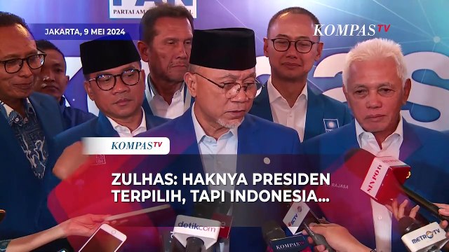 Ketum PAN Zulhas Tanggapi Wacana Penambahan Kementerian Era Prabowo-Gibran
