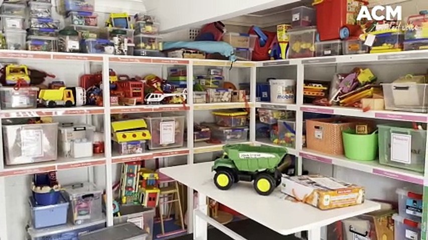 The collection at Wagga's Toy Library ranges from cars and trucks to board games and everything in between.