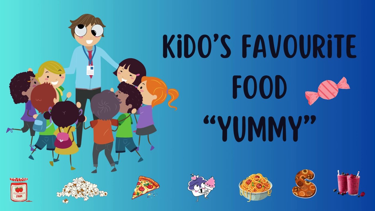 ZhingaLala Favourite Food "yummy"..Kindy learning activities | fun packed session of 4 minutes