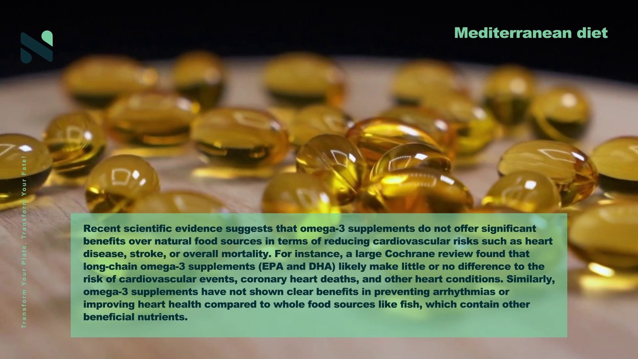 Omega supplements or Natural foods is more effective?