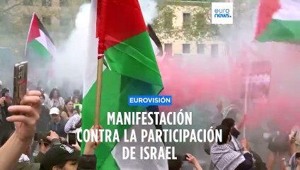 Protestas a favor de Palestina en la semifinal de Eurovisión: Israel se clasifica para la final