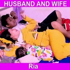 Husband and wife funny vlog