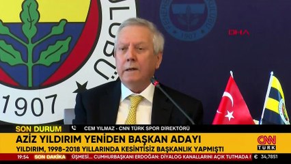 Aziz Yıldırım, yeniden aday