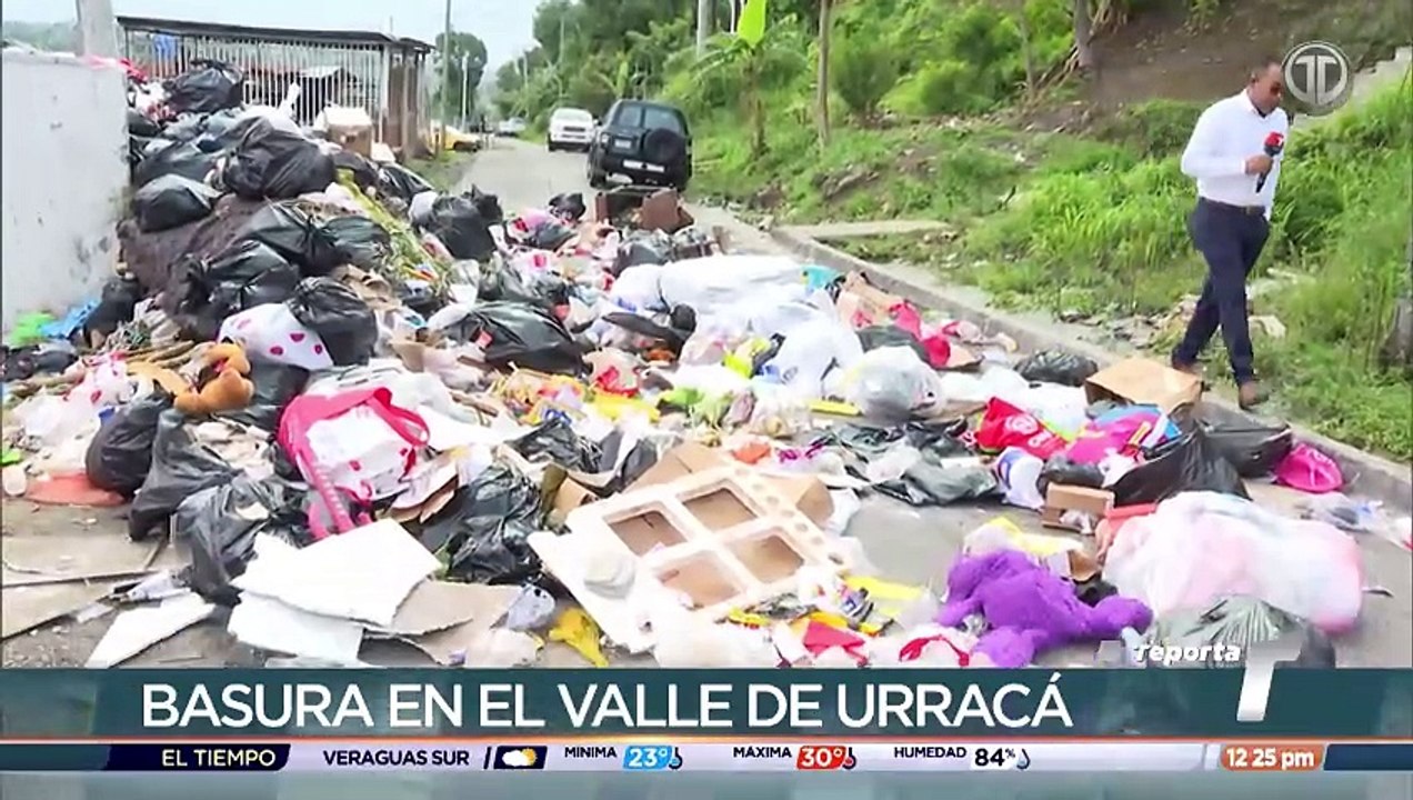 Moradores de El Valle de Urracá denuncian mala recolección de la basura