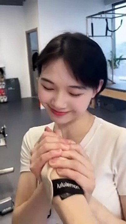 Beautiful Fitness Goddess Breaking Barriers ️_♀️ #HealthyLiving #GymQueen #ExerciseMotivation #FitLife