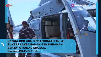 TNI AL Buktikan Kehebatan KCR-60M: Sukses Tembakkan Rudal Khusus
